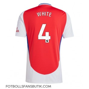 Arsenal Ben White #4 Replika Hemmatröja 2024-25 Kortärmad